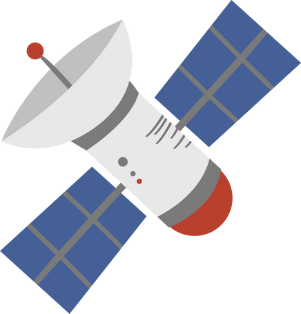 Satellite Flat Icon